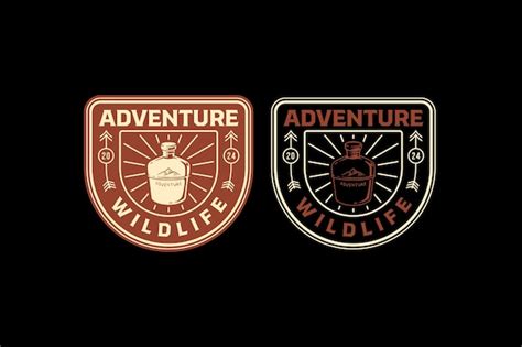 survival logo vectors illustrations