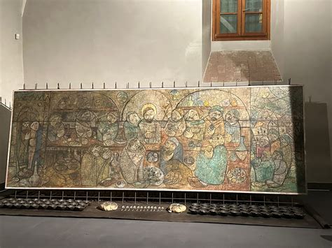 Lultima Cena Di Franca Ghitti In Mostra Al Museo Diocesano Di