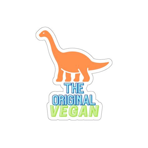 The Original Vegan Dinosaur Veggie Eater Dinos That Eat Etsy