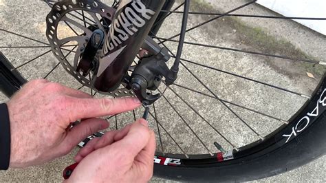 How To Adjust Mechanical Disc Brakes On A Bike Youtube