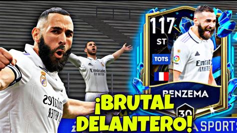 PROBANDO A BENZEMA TOTS AL MÁXIMO Hace todo bien FIFA MOBILE 23