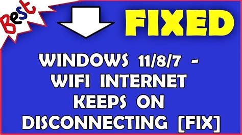 Windows 1187 Wifi Internet Keeps On Disconnecting Fix Youtube