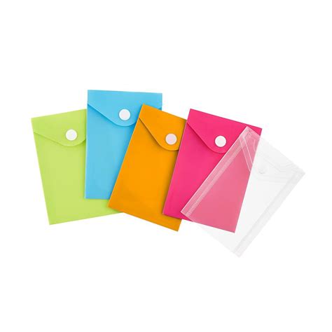 Business Card Snap Pouch Container Store Card Pouch Card Storage