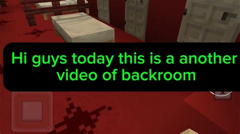 Minecraft Backroom Level Run For Your Life Youtube