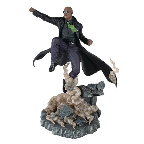 The Matrix Gallery Morpheus Deluxe Statue By Diamond Gallery