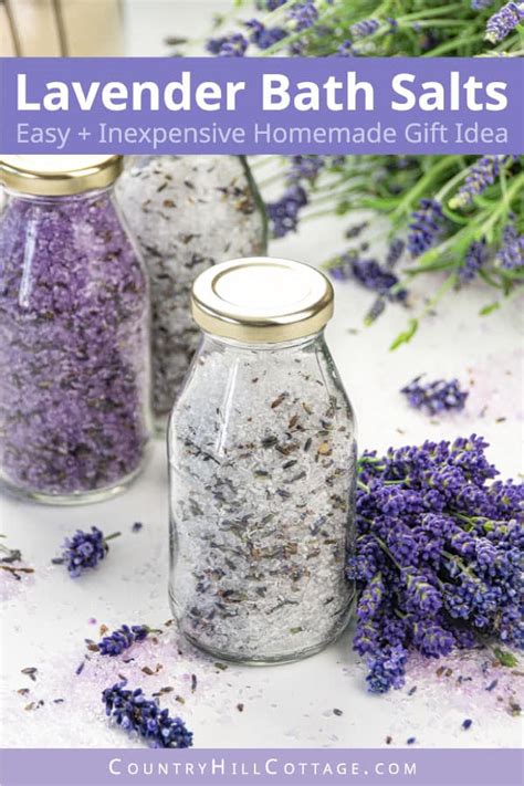 Homemade Lavender Bath Salts Recipe Free Printable Labels