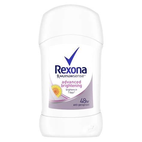 REXONA DRY STICK WOMEN ADVANCED BRIGHTENING 40G Shopee Malaysia