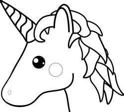 Unicorn Outline - 73 Outlines of Magical Unicorns