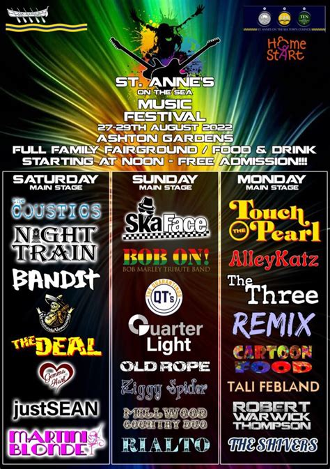 St Annes On The Sea Music Festival Is Back This July Visit St Annes