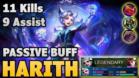 Harith Passive Buff Top Global Harith Gameplay Mlbb Youtube