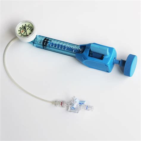 China Ce Iso Marked Disposable Medical Ptca Balloon Inflation Device