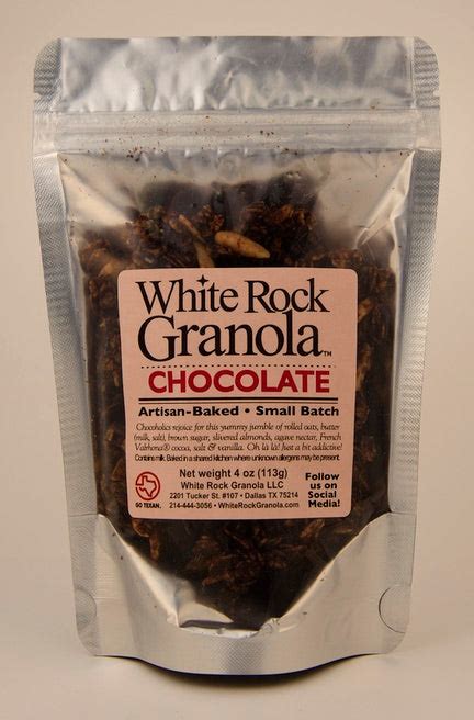 Chocolate Granola White Rock Granola