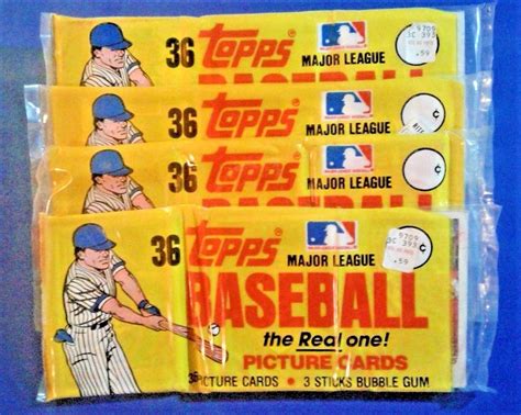 Rak Pak Topps Baseball