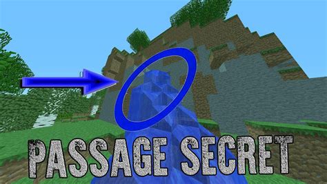 Tuto Minecraft Passage Secret Super Simple Et Efficace Youtube