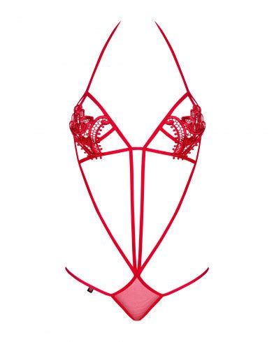 Body Sexy Rouge Rouge Lingerie Lingerie Rotique Bodys Sans