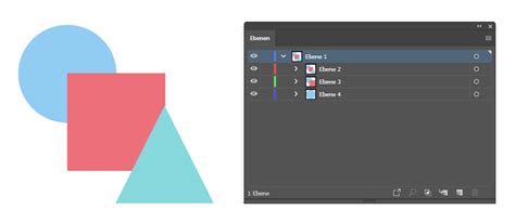 Verwenden Von Ebenen In Illustrator