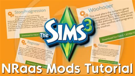 New Easy Introduction To Sims Nraas Mods Tutorial For Beginners