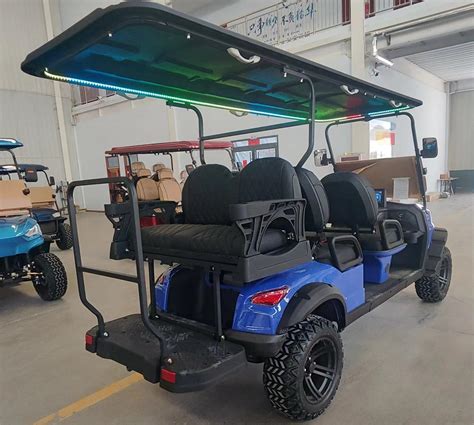 Custom Battery Powered Seater Golf Cart Golf Carts With V Lithium