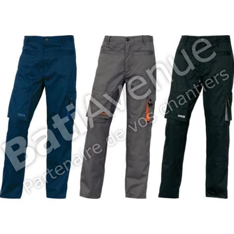 Delta Plus Pantalon De Travail Mach En Polyes Cdiscount Bricolage