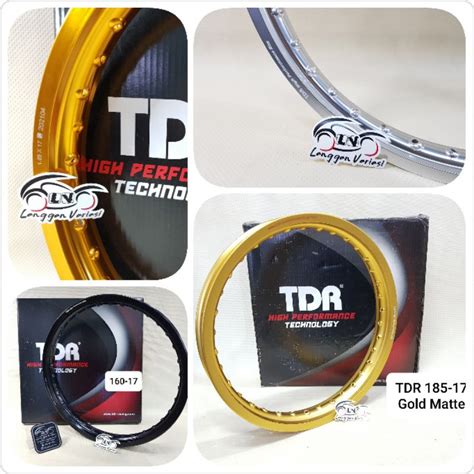 Jual Velg TDR Jari Jari Ring 17 TDR W Shape 140 160 185 HARGA PER BIJI