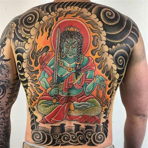 60 Fudo Myoo Tattoos Meanings Tattoo Designs More