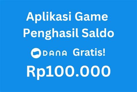 Dapatkan Saldo DANA Gratis Rp100 000 Per Hari Dengan Mainkan Dana ID