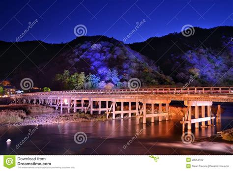 Togetsukyo Bridge And Katsura River, Arashiyama Stock Image ...