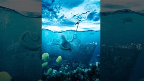 Tutorial on Creating a Realistic Underwater Scene from Stock Images ...