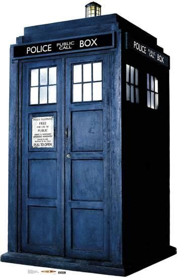 The Tardis Cardboard Cutouts Doctor Who Poster