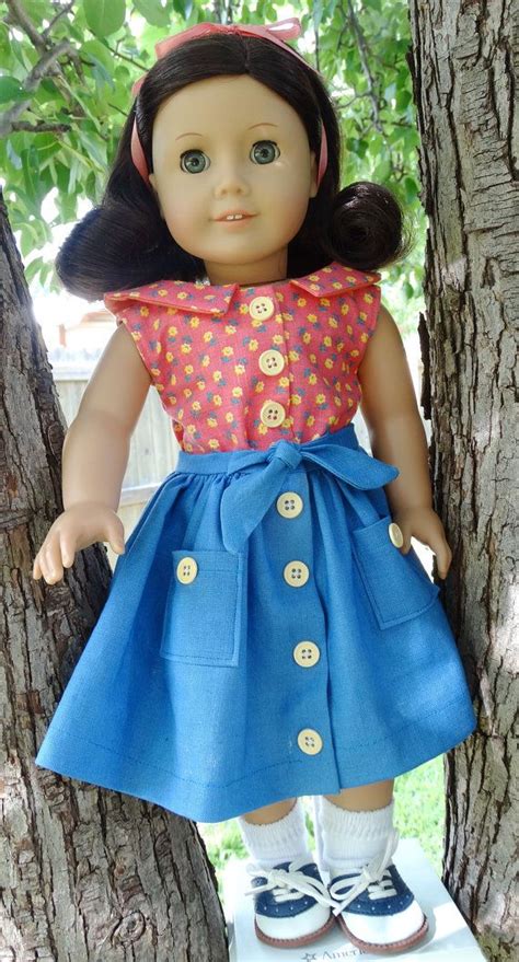 Doll Clothes S Style Skirt Set Fits American Etsy American