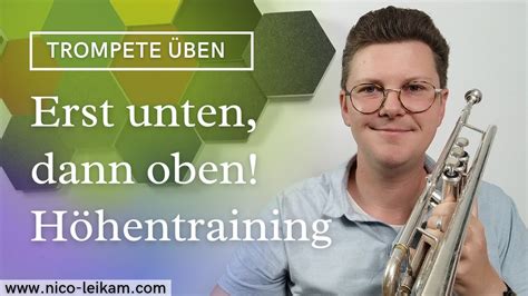 Erst unten dann oben spielen Oktavübertrag für das Höhentraining