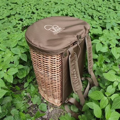 Foraging Basket Rucksack Backpack For Mushroom Picking Etsy