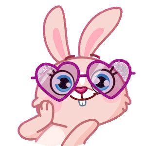 Mia Bunny Telegram Stickers Pack Animated Emoticons Funny Emoticons