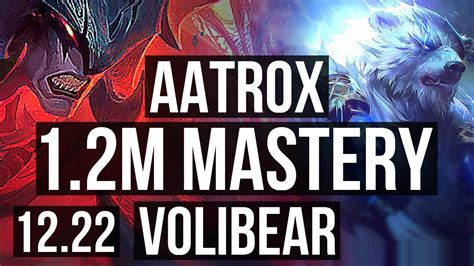 Aatrox Vs Volibear Top 601 900 Games 12m Mastery Dominating