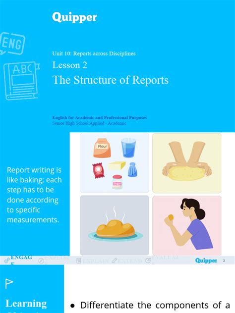 Eap 11 12 Unit 10 Lesson 2 The Structure Of Reports Pdf