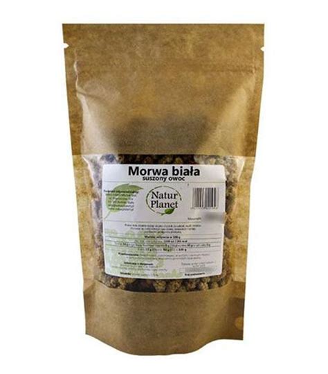 Natur Planet Morwa biała suszony owoc 500 g cena opinie stosowanie