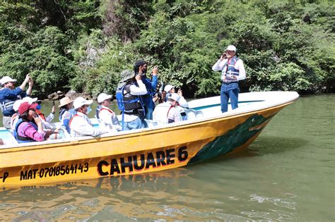 Supervisa Escandón trabajos de limpieza en el Cañón del Sumidero