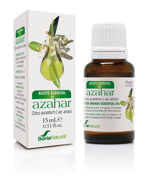 Aceite Esencial De Azahar Ml Producto Soria Natural Soria Natural