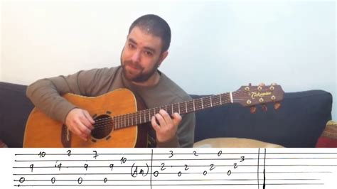 Fingerstyle Tutorial The Winner Takes It All Guitar Lesson W Tab Hd