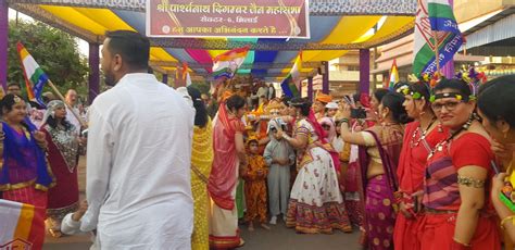 Acharyashree Vishuddha Sagar Maharaj Ji Shri Triveni Jain Tirth Ravan