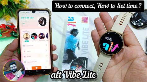 How To Connect Alt Vibe Lite Smartwatch To Mobile YouTube