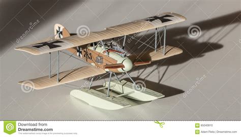 Airplane Plastic Model Assembled Stock Photo - Image of europe, built ...