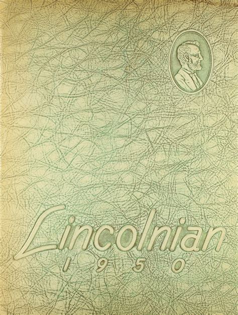 1950 yearbook from Lincoln High School from Tacoma, Washington for sale