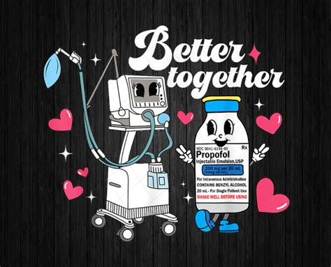 Png Only Better Together Nurse Valentine S Day Png Respiratory