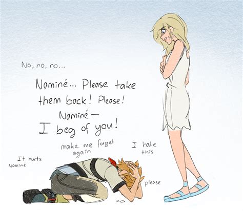 Imagine namine helps ventus regain his memories of the keyblade war I wonder how he would react ...