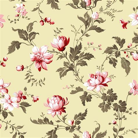 Pin By Umar On For You Flower Pattern Design Prints Vintage