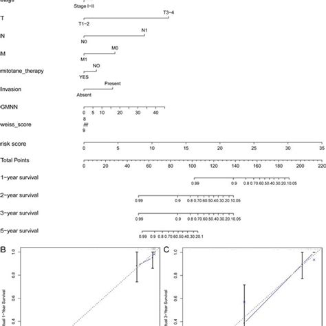 A Prognostic Nomogram With Clinical Featuresgmnnexpression Levels And