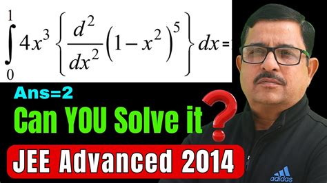 Integrating The Double Derivatives JEE Advanced 2014 Maths Definite