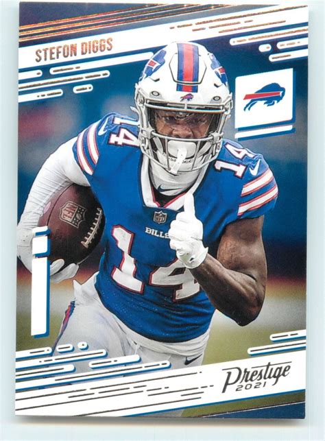 Panini Prestige Stefon Diggs Buffalo Bills Ebay