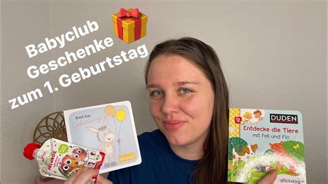 Gratis Geschenke aus Babyclubs zum 1 Geburtstag Glückskind